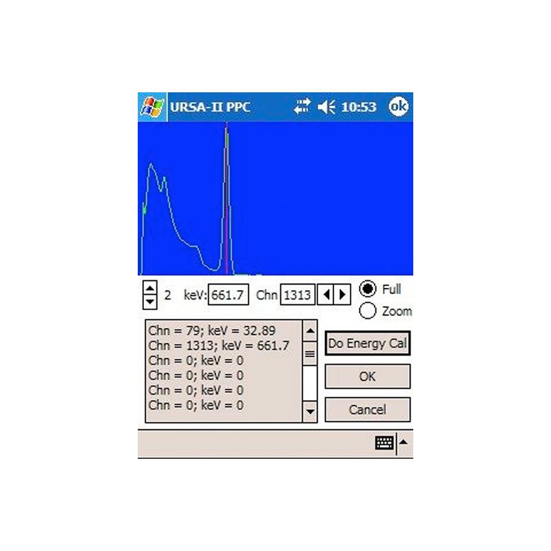 Radiation Alert® URSA-II MCA Software | NOMO